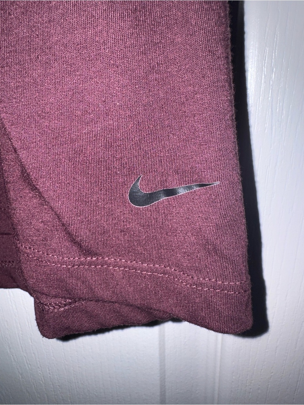 Nike Maroon Tank with open back - Picture 3 of 4